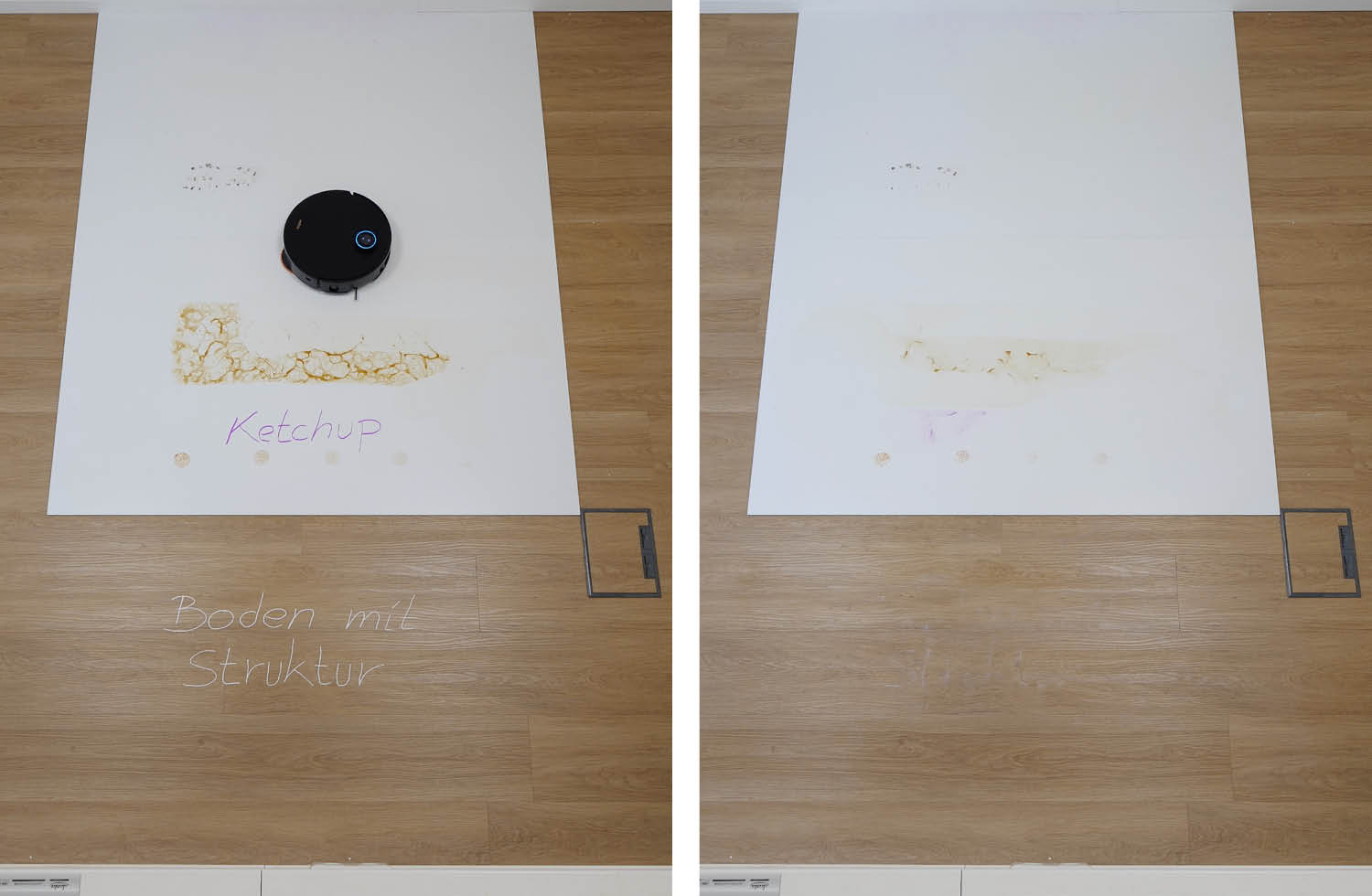 MOVA MOBIUS 60 Wischen nachher