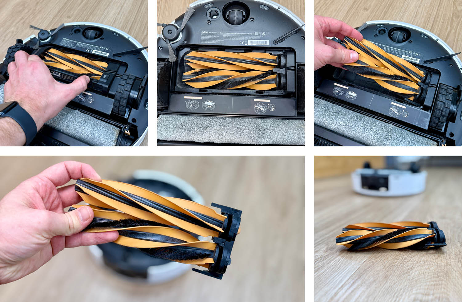 MOVA Z60 Ultra Roller StandAlone Design Hauptbürste