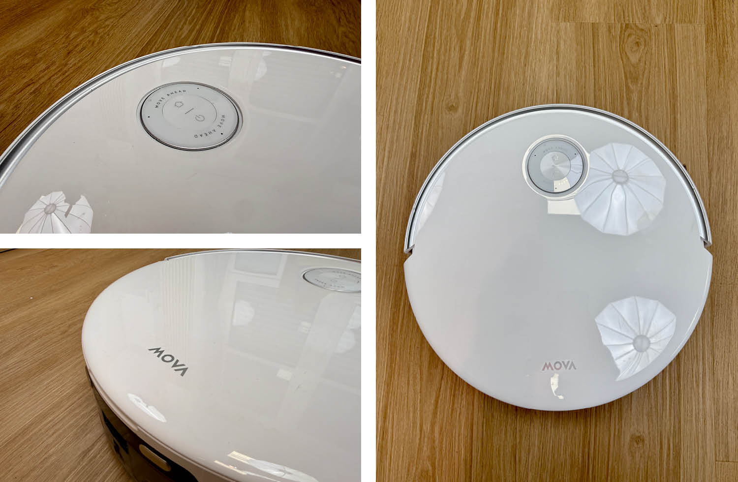 MOVA Z60 Ultra Roller StandAlone Design Oberseite