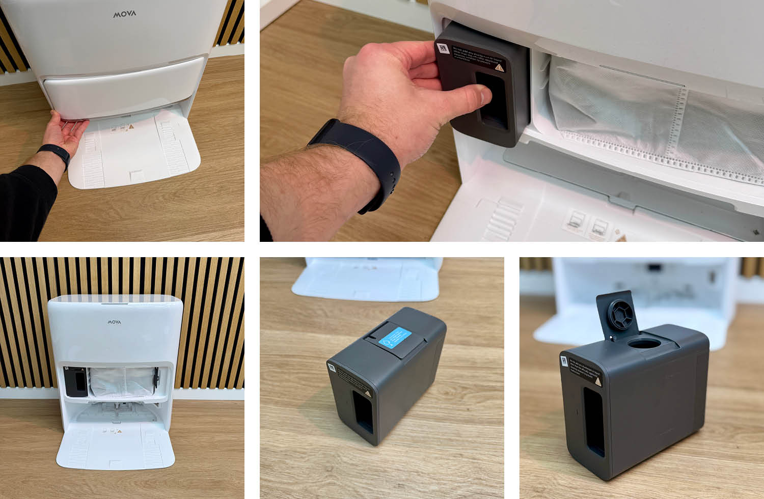 MOVA Z60 Ultra Roller StandAlone Reinigungsstation Reinigungsmittelbehälter