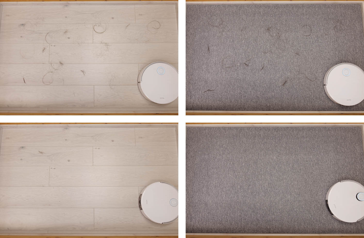 MOVA Z60 Ultra Roller StandAlone Saugen Haare