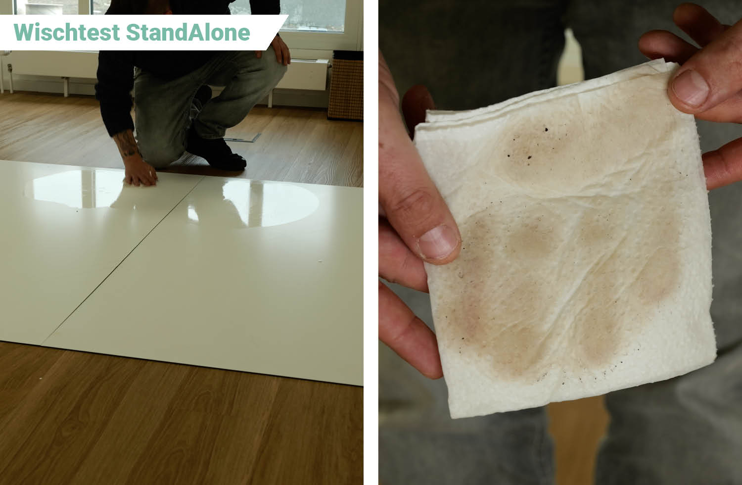 MOVA Z60 Ultra Roller StandAlone Wischen Schmutzaufnahme