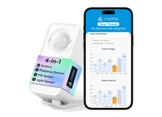 Meross MS605: Neuer Präsenzsensor mit Matter und Batterie