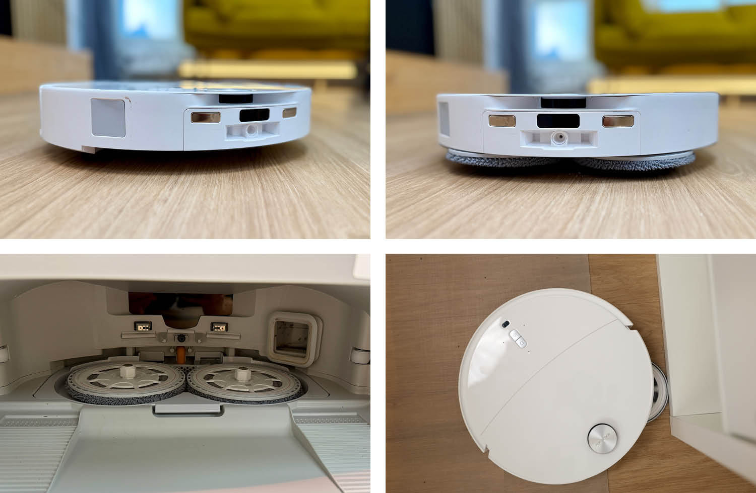 Roborock Qrevo Curv 2 Pro Design Wischmopps ausfahrbar ablegbar