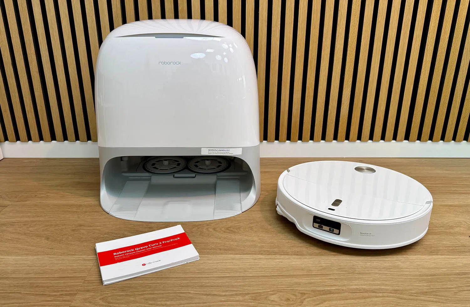 Roborock Qrevo Curv 2 Pro Lieferumfang