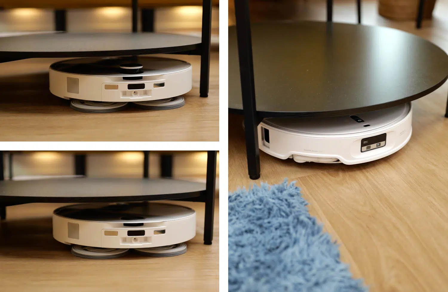 Roborock Qrevo Curv 2 Pro Navigation flache Möbel