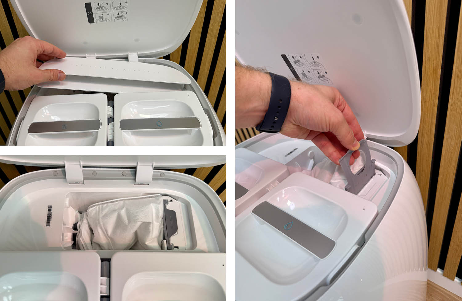 Roborock Qrevo Curv 2 Pro Reinigungsstation Staubbeutel