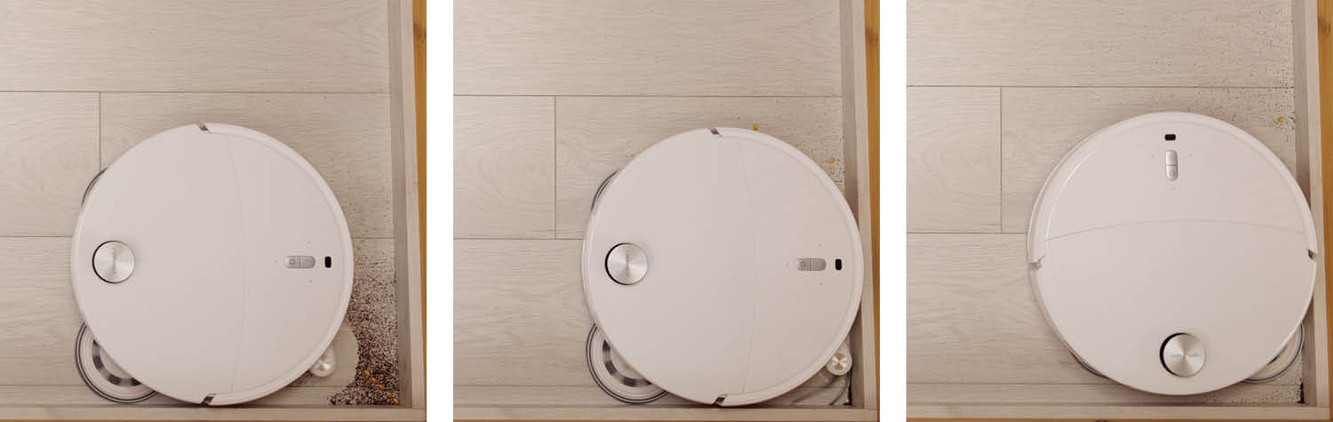 Roborock Qrevo Curv 2 Pro Saugen Ecke