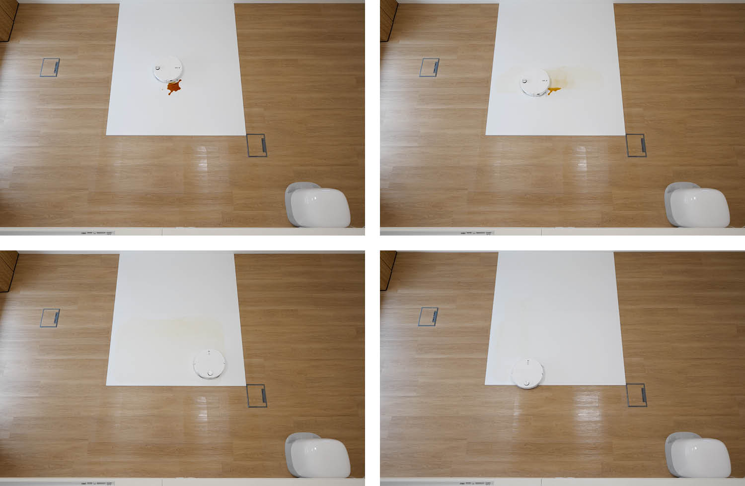 Roborock Qrevo Curv 2 Pro Wischen Flüssigkeit