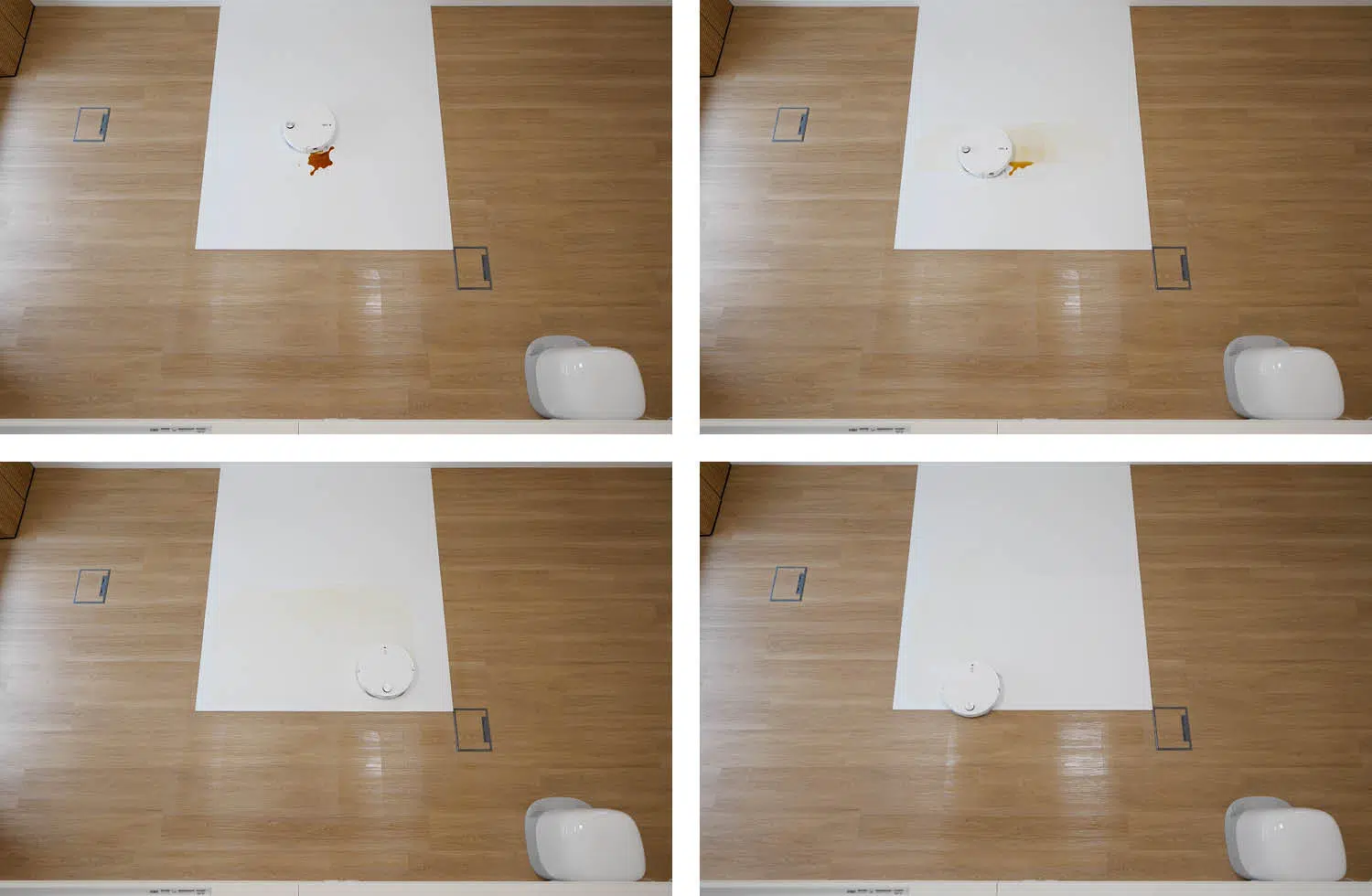 Roborock Qrevo Curv 2 Pro Wischen Flüssigkeit