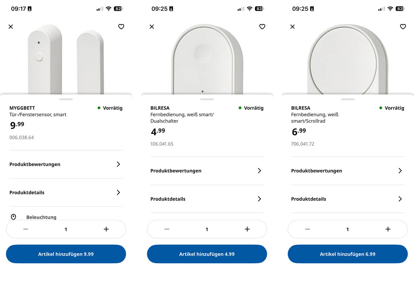 IKEA Smarthome Matter Preise 2