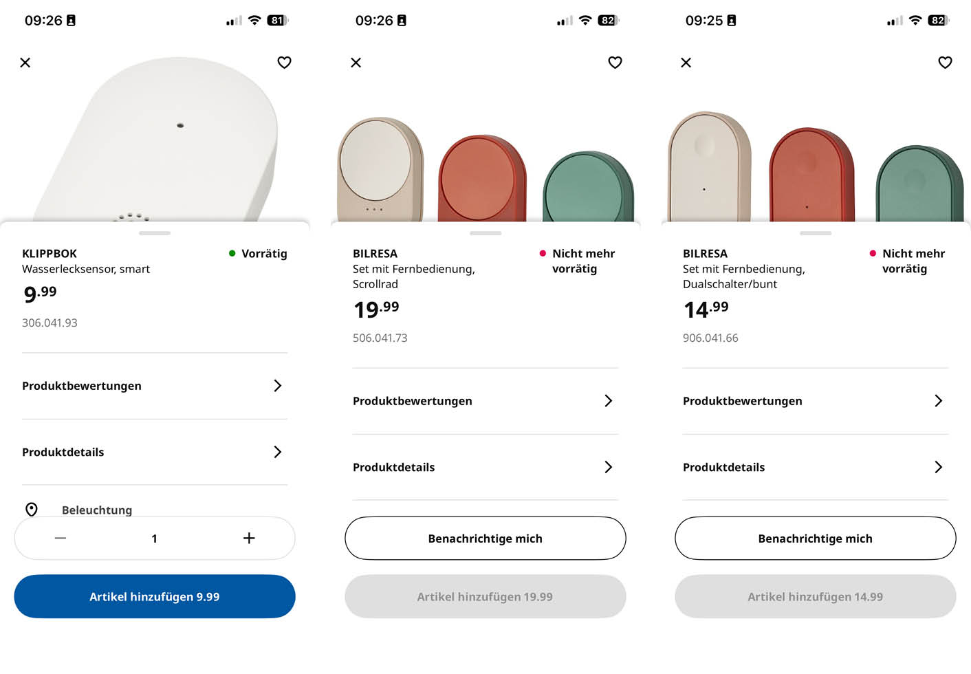 IKEA Smarthome Matter Preise 5