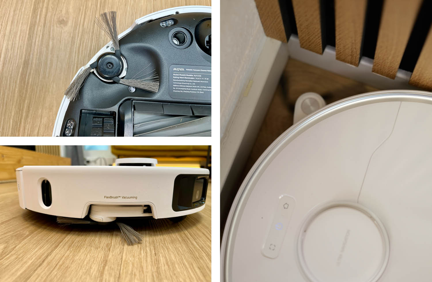 MOVA P50 Ultra Design Seitenbürste