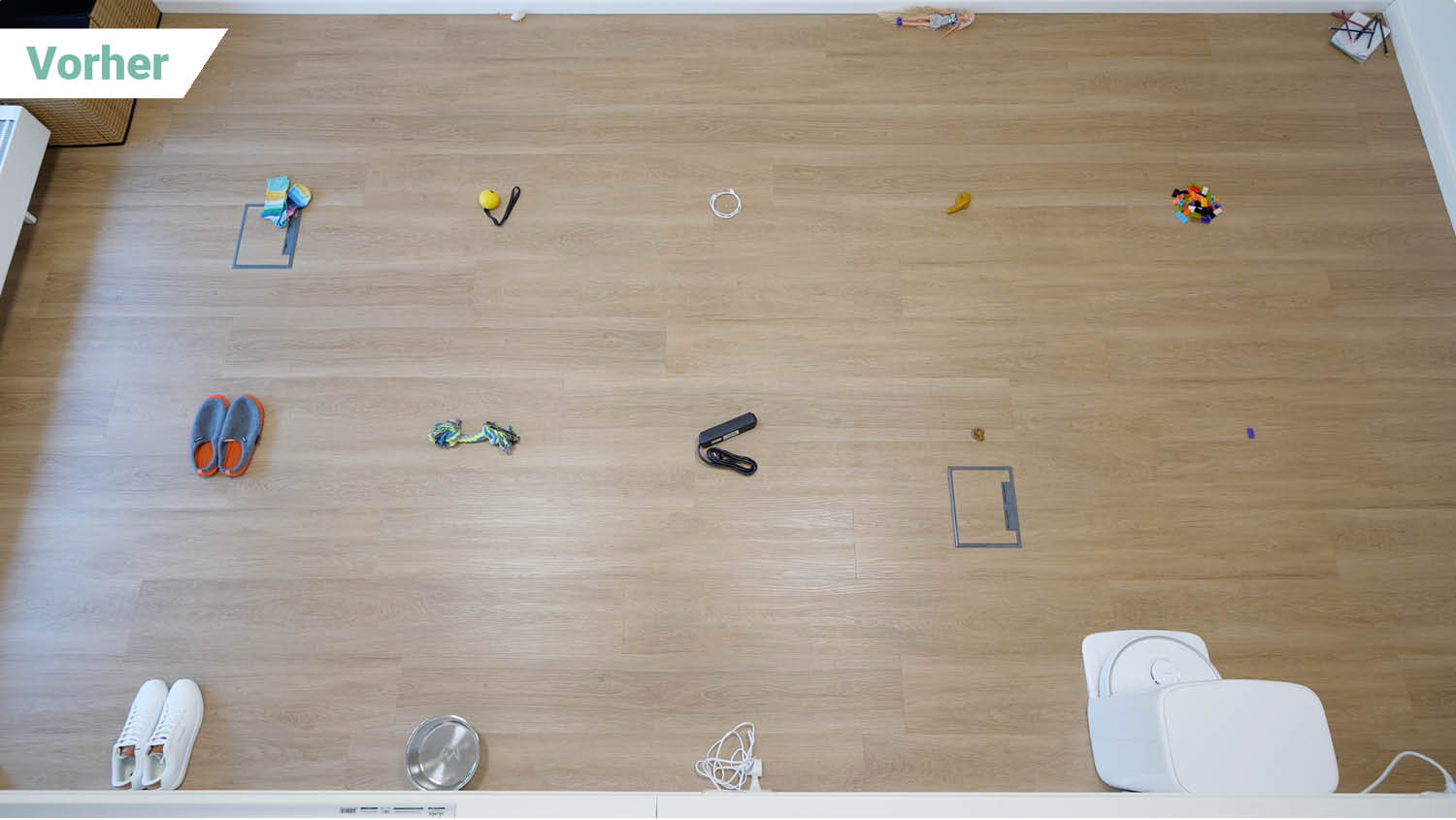 MOVA P50 Ultra Hindernisse vorher