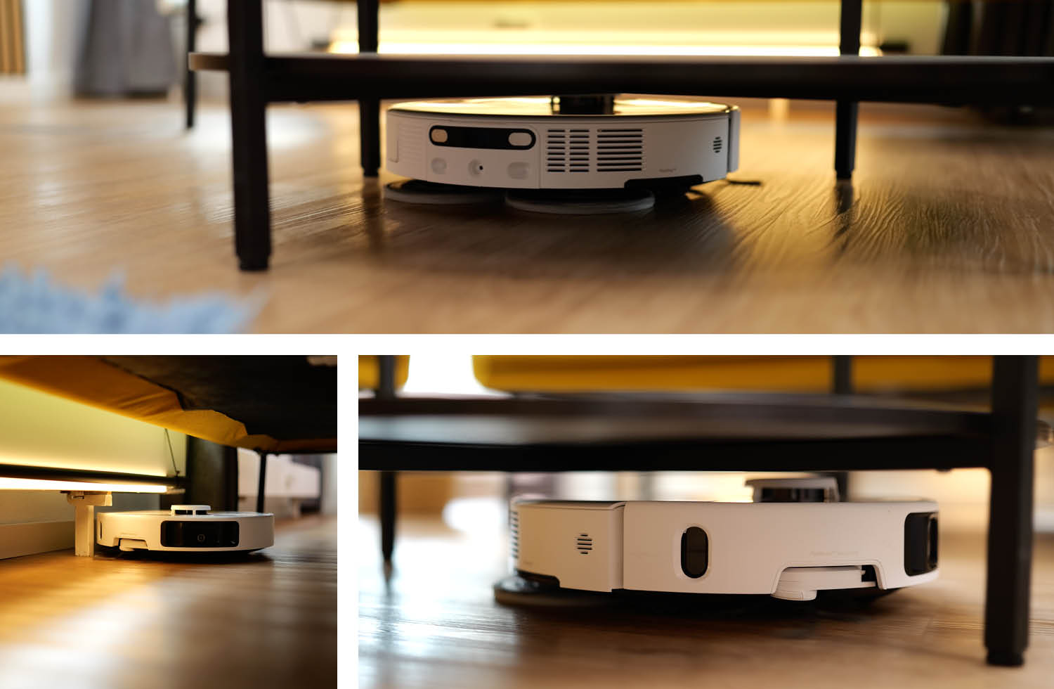 MOVA P50 Ultra Navigation Praxis flache Möbel