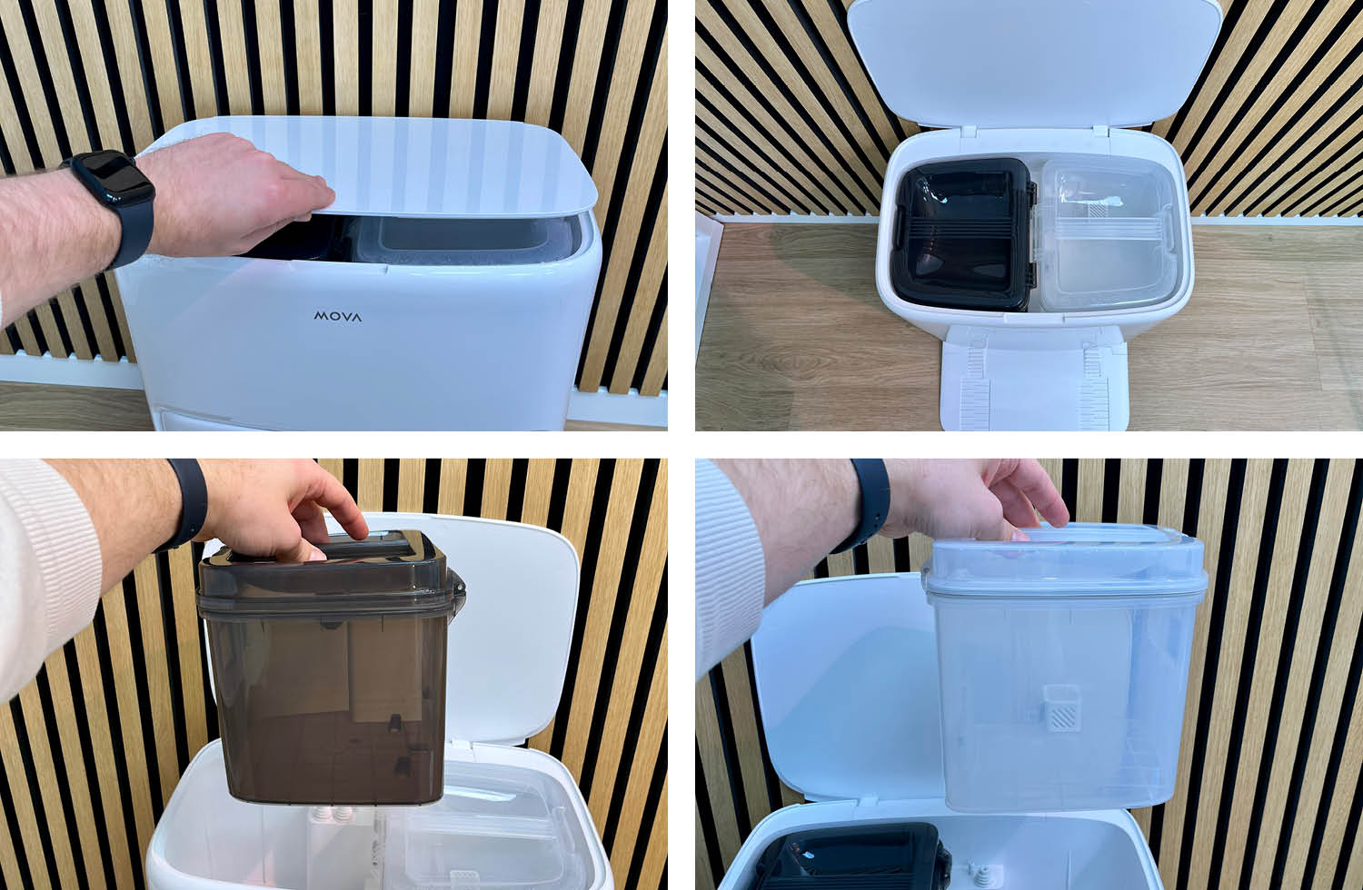 MOVA P50 Ultra Reinigungsstation Wassertanks