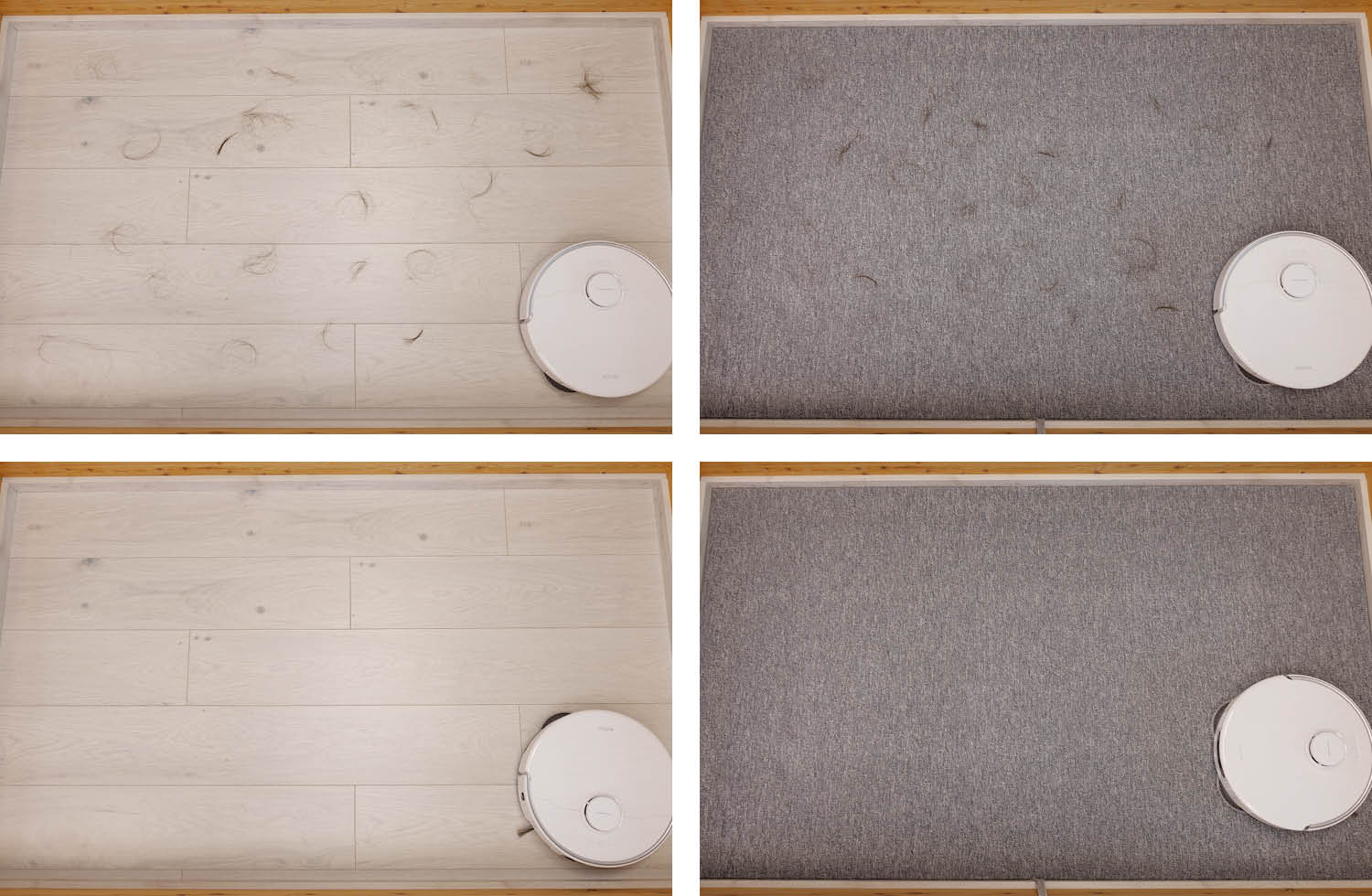 MOVA P50 Ultra Saugen Haare