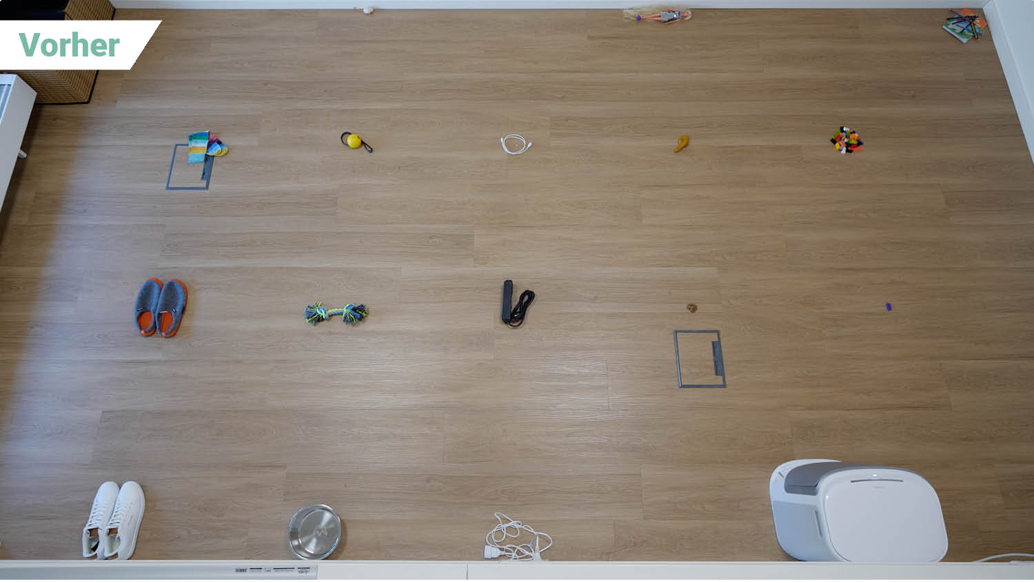 Narwal Flow Design Hindernisse vorher