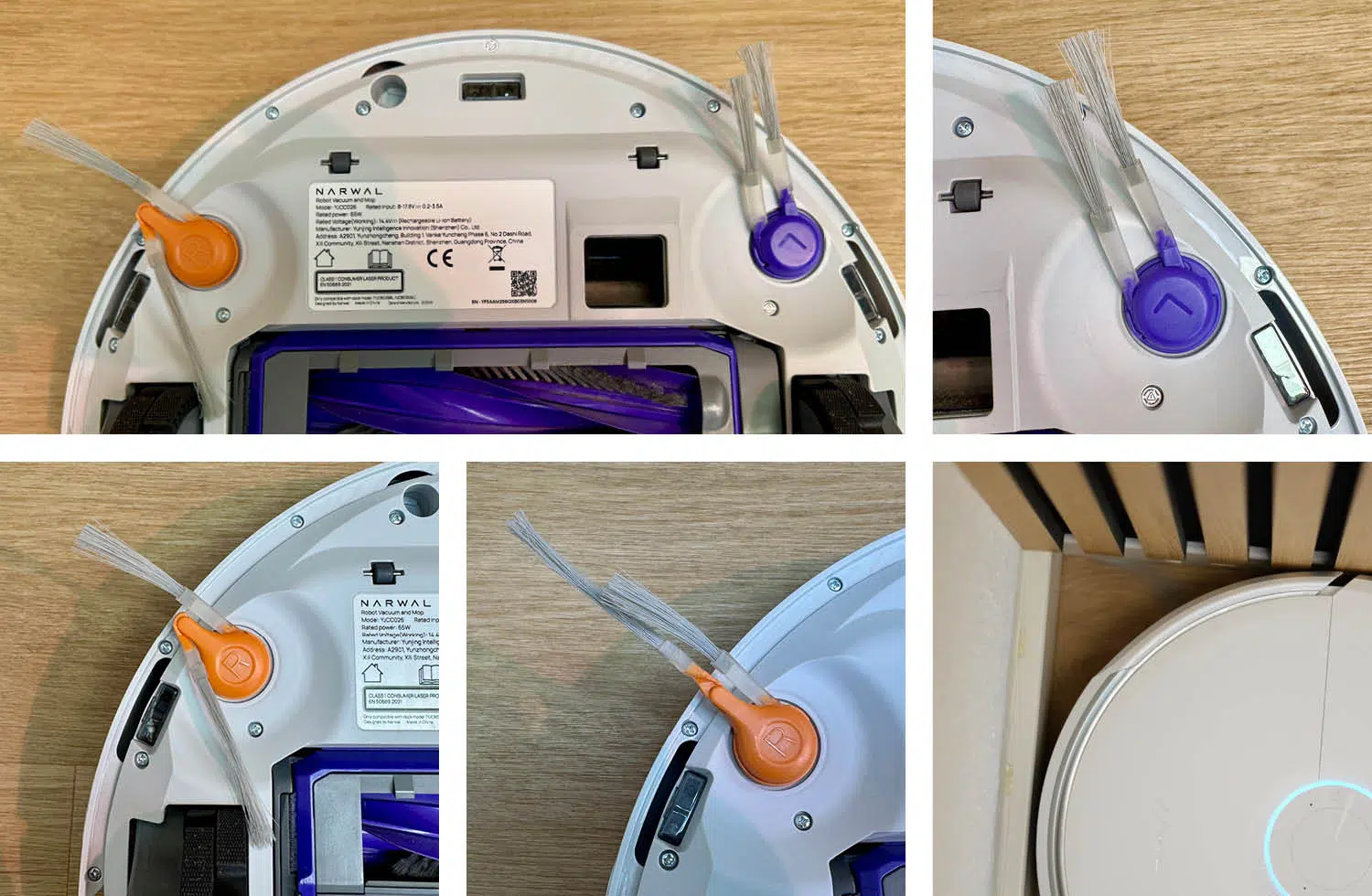 Narwal Flow Design Seitenbürste