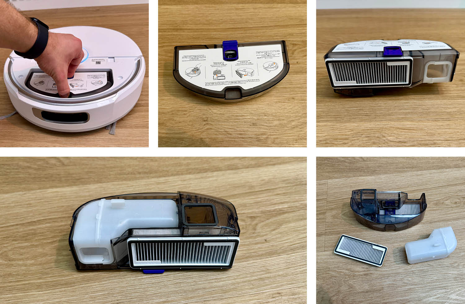 Narwal Flow Design Staubbehälter