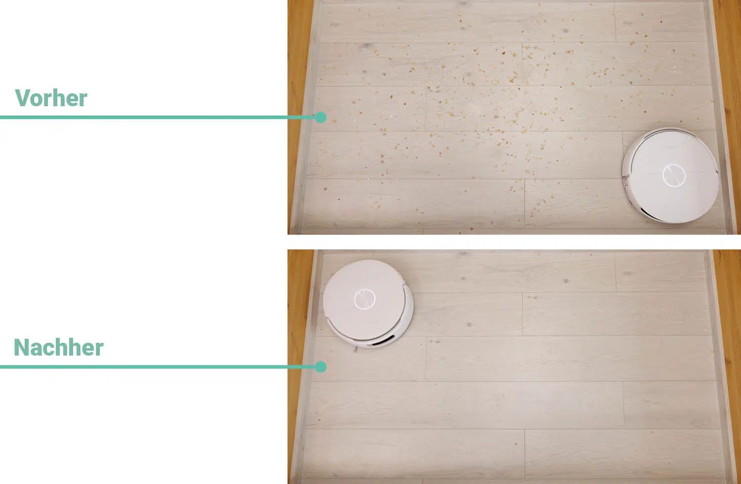 Narwal Flow Saugen Laminat