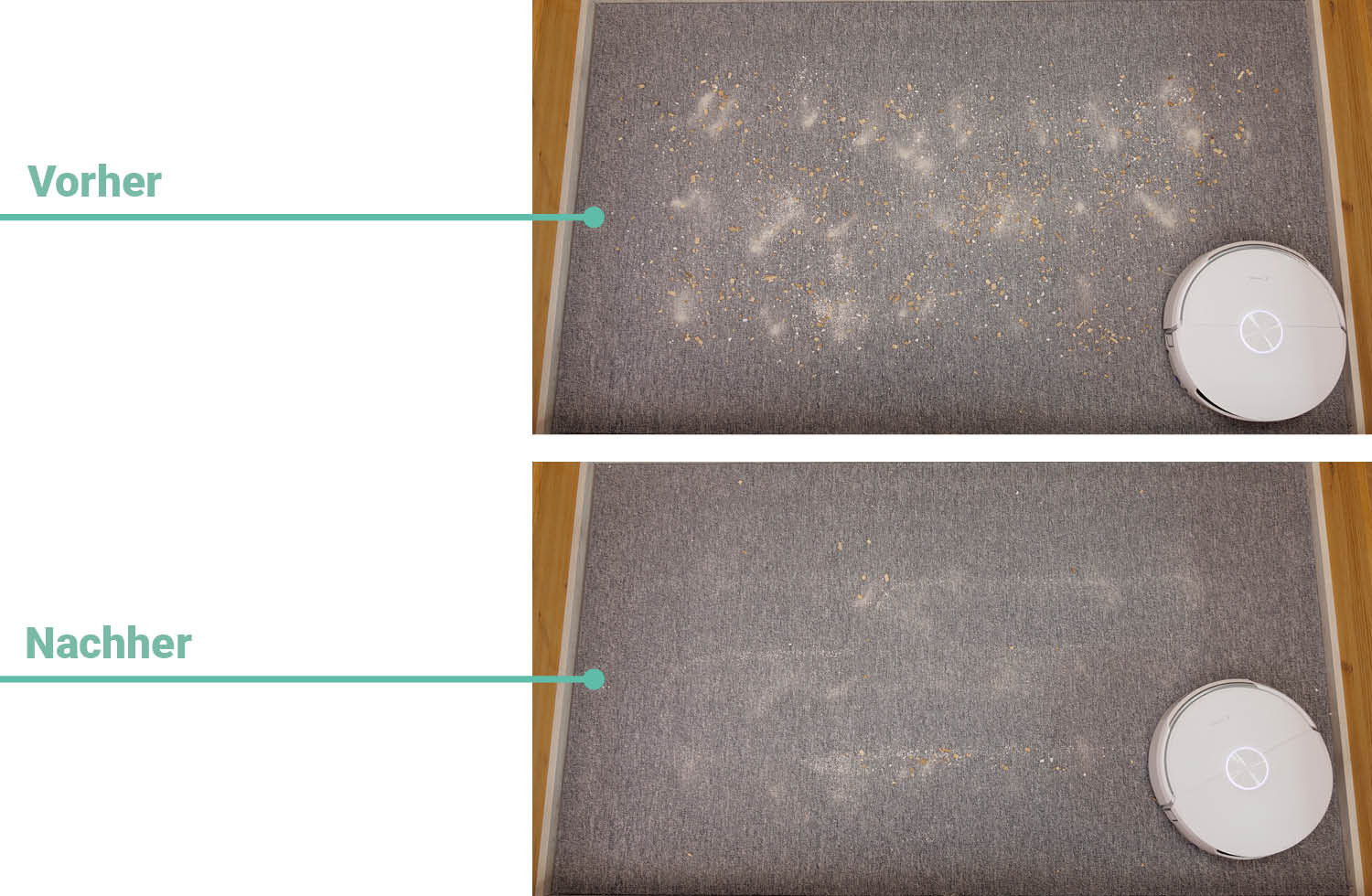 Narwal Flow Saugen Teppich