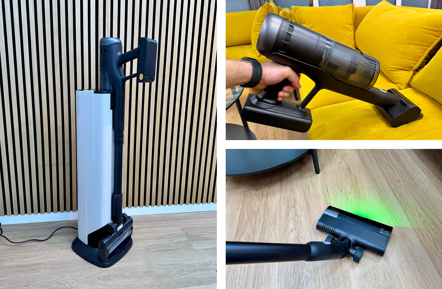 Roborock H60 Hub Ultra Collage