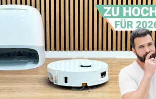 Der Roborock Qrevo Curv 2 Flow Saugroboter im Test. Wie Schlägt er sich im Alltag bezüglich Navigation und Reinigungsleistung