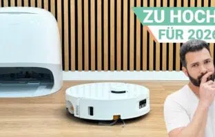 Der Roborock Qrevo Curv 2 Flow Saugroboter im Test. Wie Schlägt er sich im Alltag bezüglich Navigation und Reinigungsleistung
