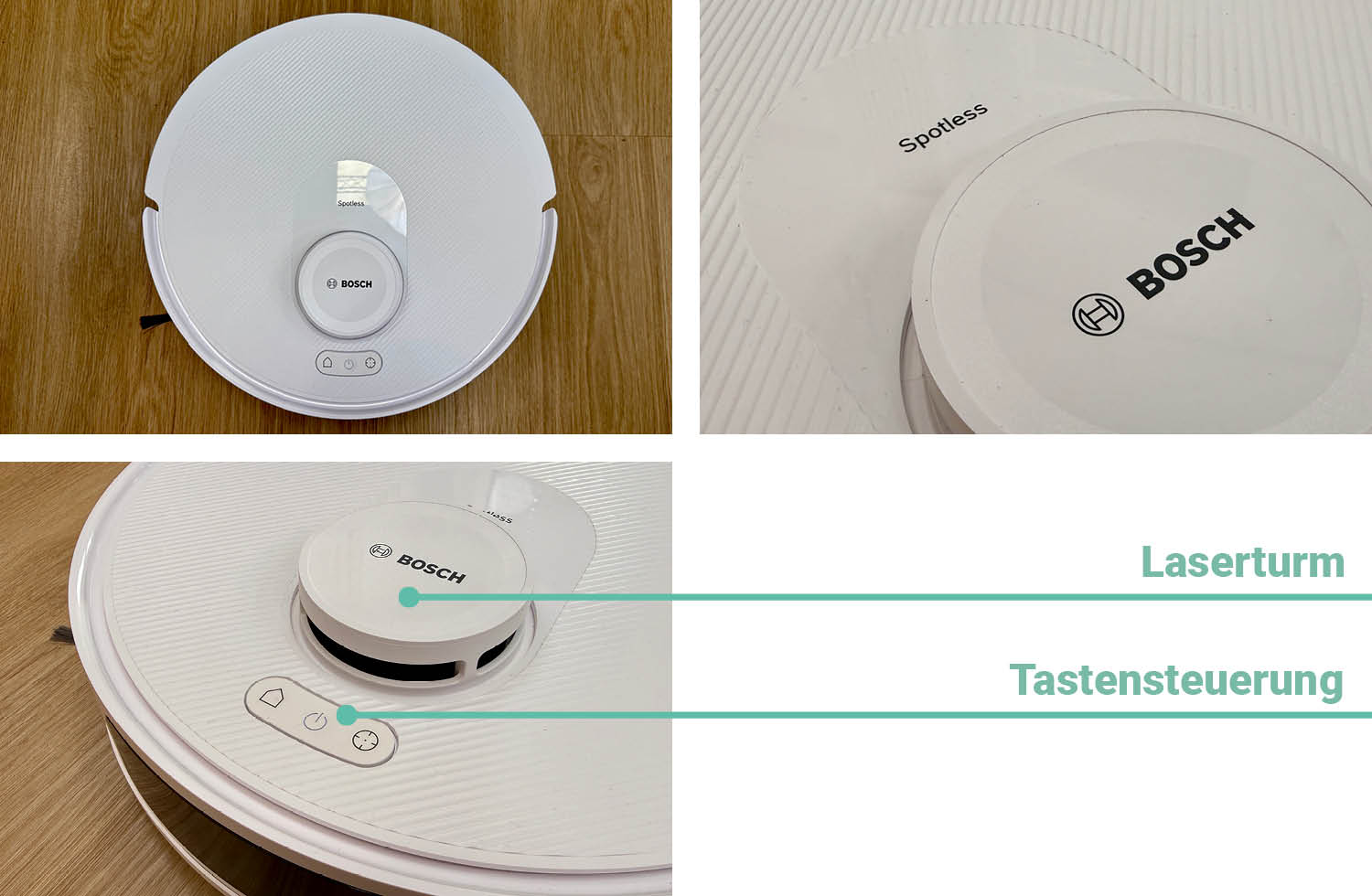 Bosch Spotless + Design Oberseite