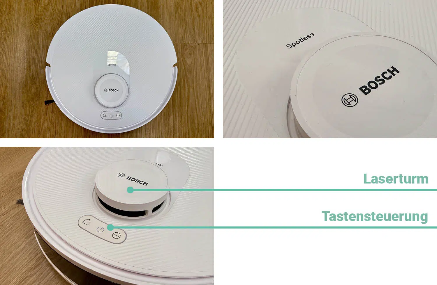 Bosch Spotless + Design Oberseite