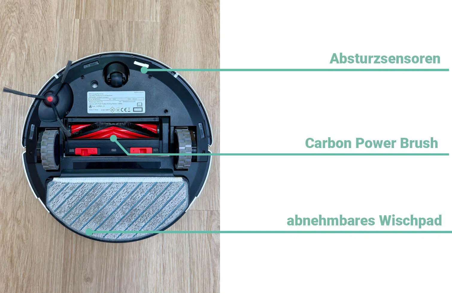 Bosch Spotless + Design Unterseite