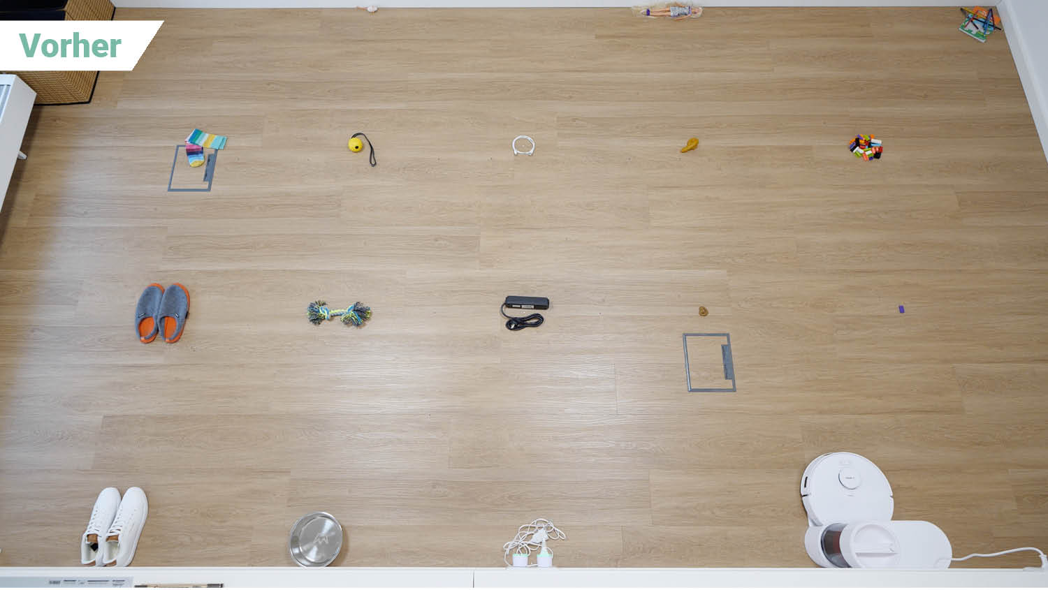 Bosch Spotless + Hindernisse vorher