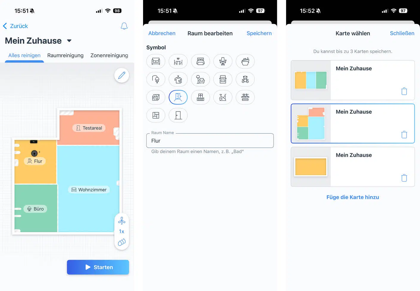 Bosch Spotless Max Cam App Karte