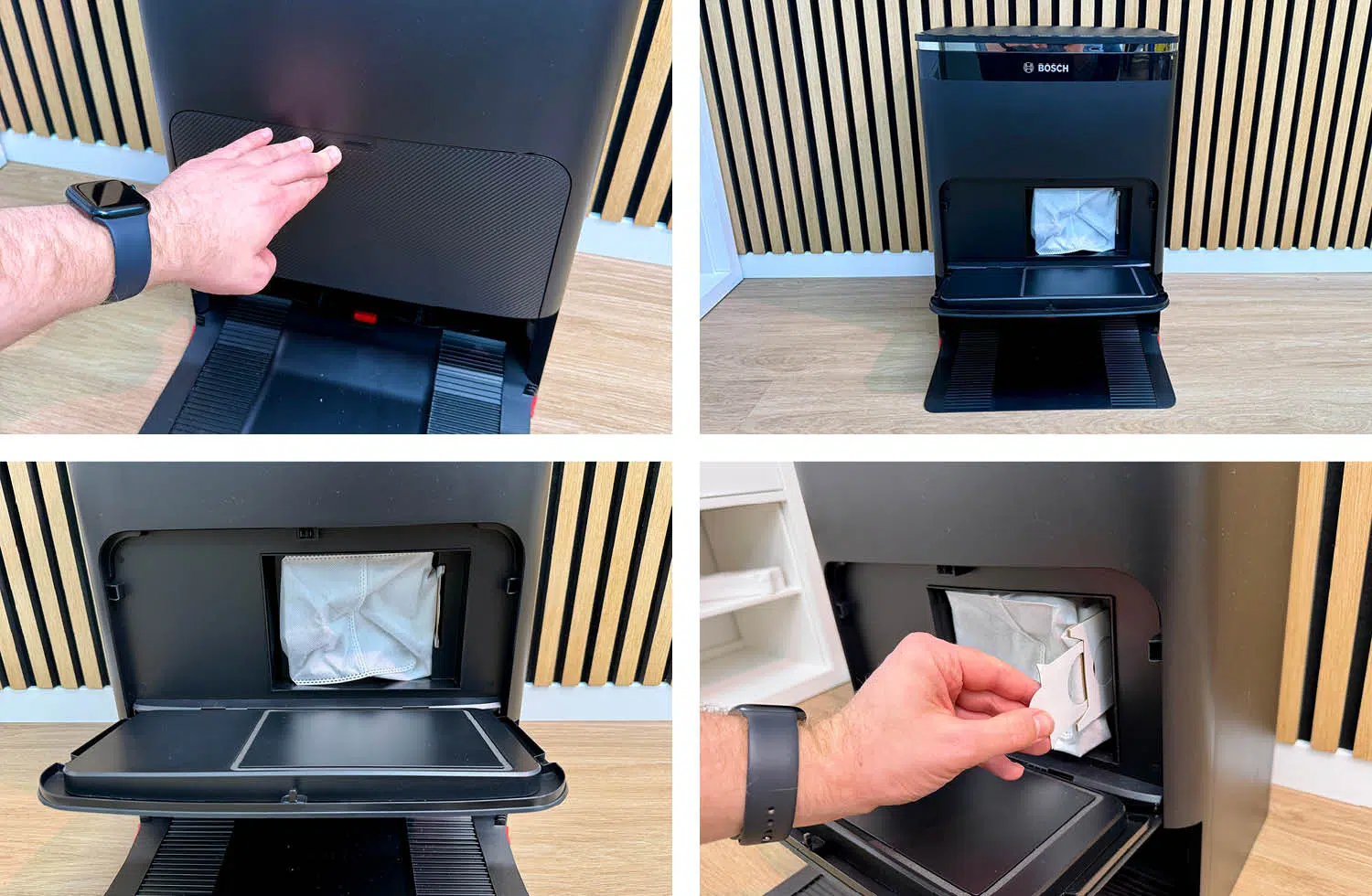 Bosch Spotless Max Cam Design Reinigungsstation Staubbeutel