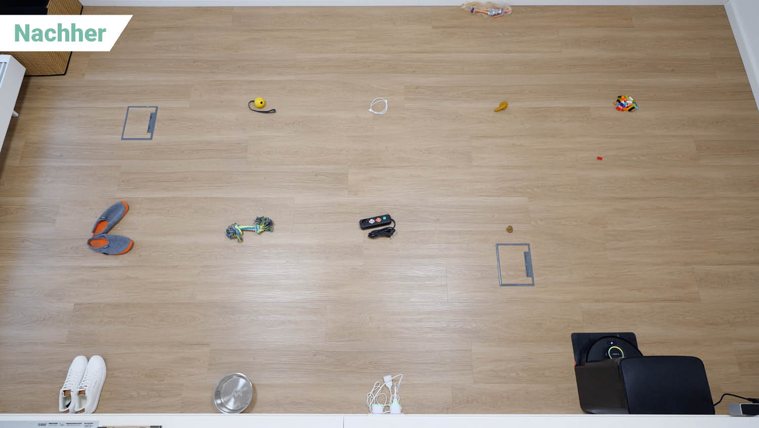 Bosch Spotless Max Cam Hindernisse nachher