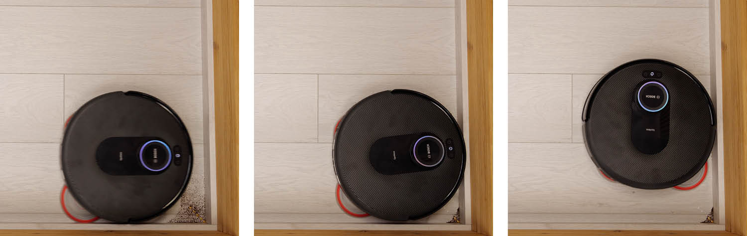 Bosch Spotless Max Cam Saugen Ecken