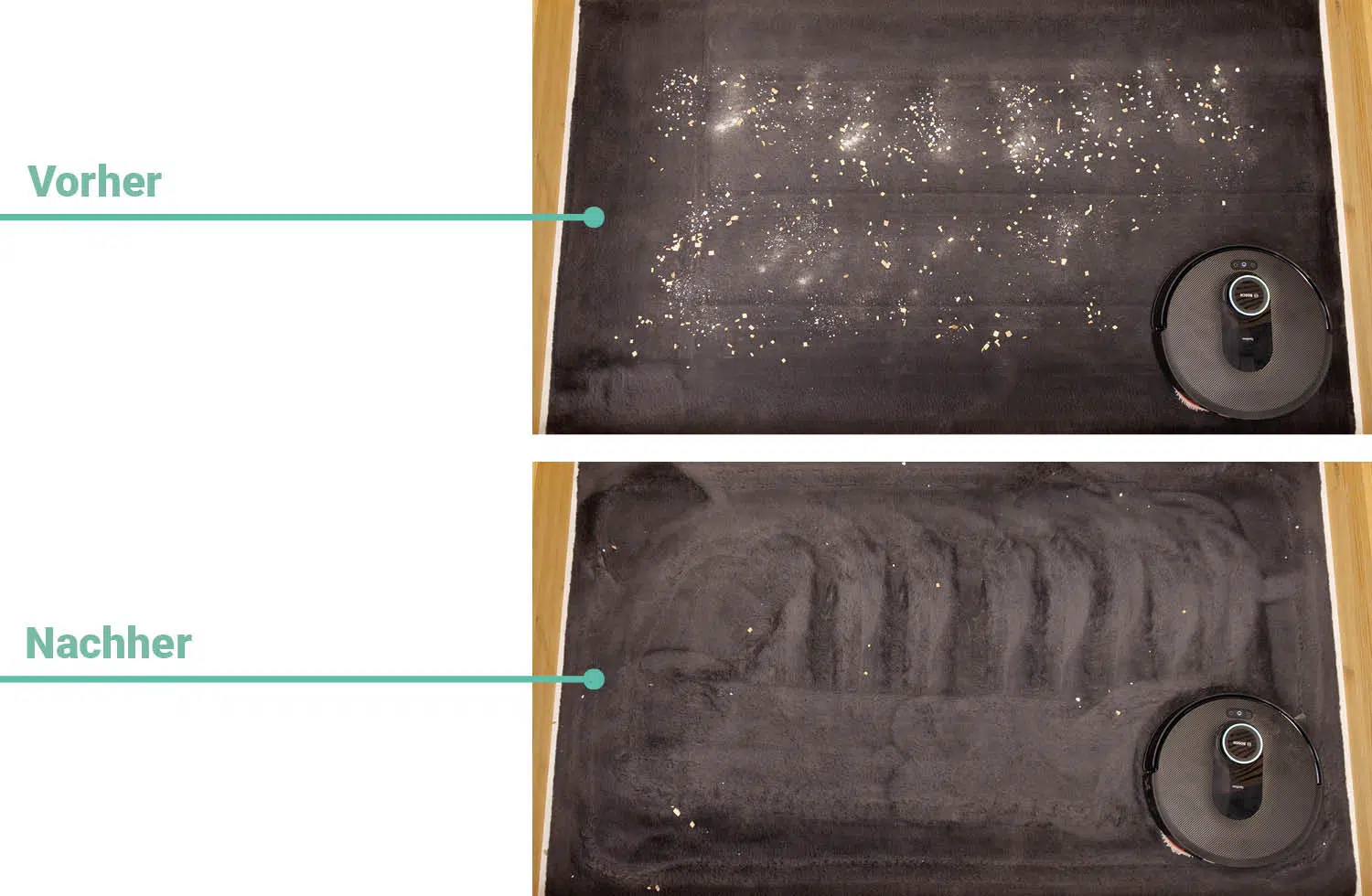 Bosch Spotless Max Cam Saugen Teppich hoch