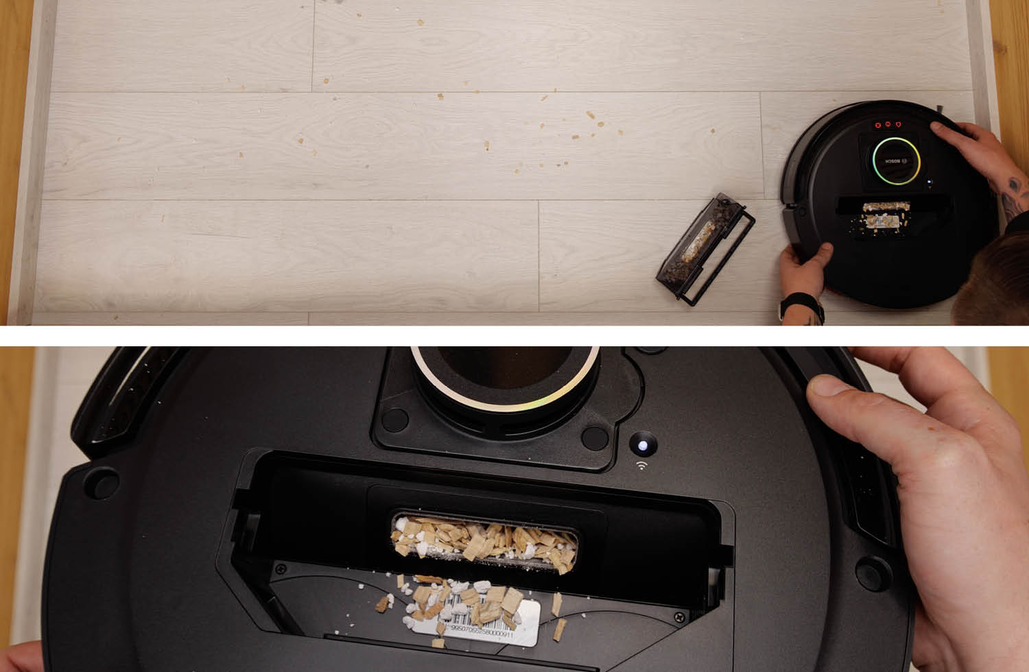 Bosch Spotless Max Cam Saugen nicht geschafft