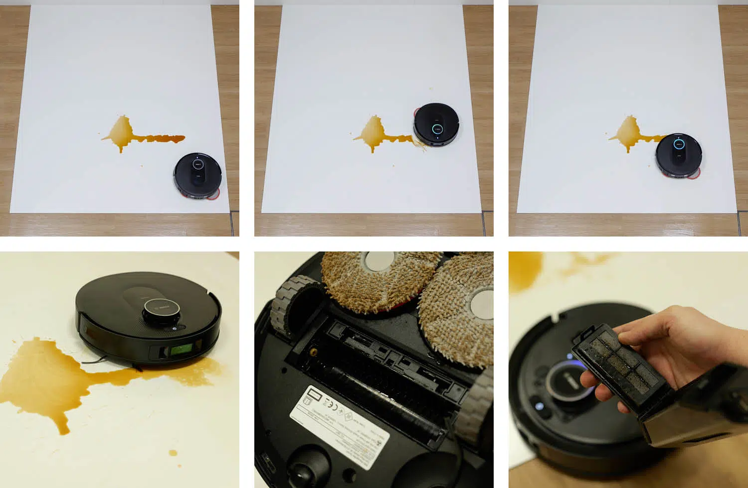 Bosch Spotless Max Cam Wischen Kaffee