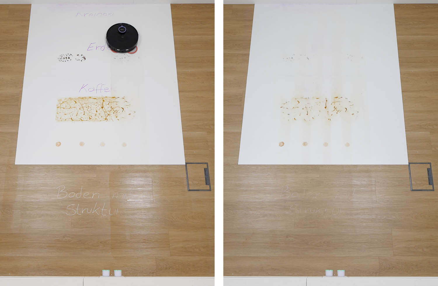 Bosch Spotless Max Cam Wischen nachher