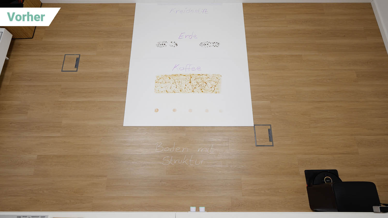 Bosch Spotless Max Cam Wischen vorher