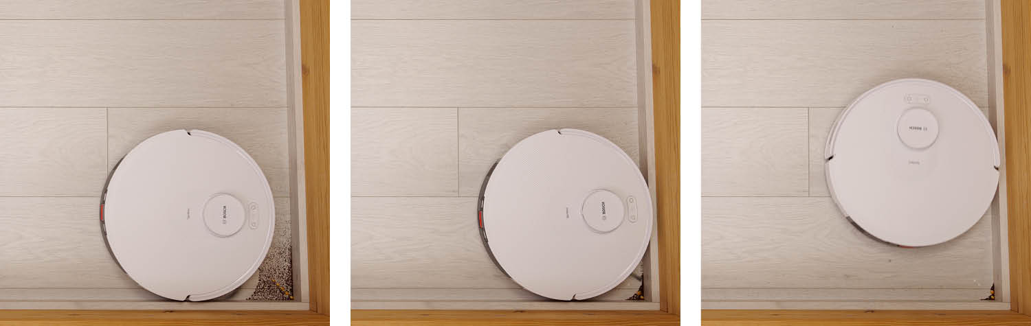 Bosch Spotless + Saugen Ecken