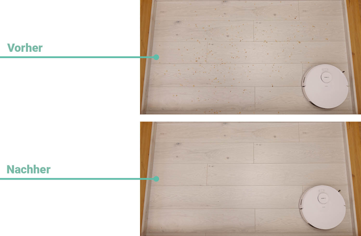 Bosch Spotless + Saugen Laminat