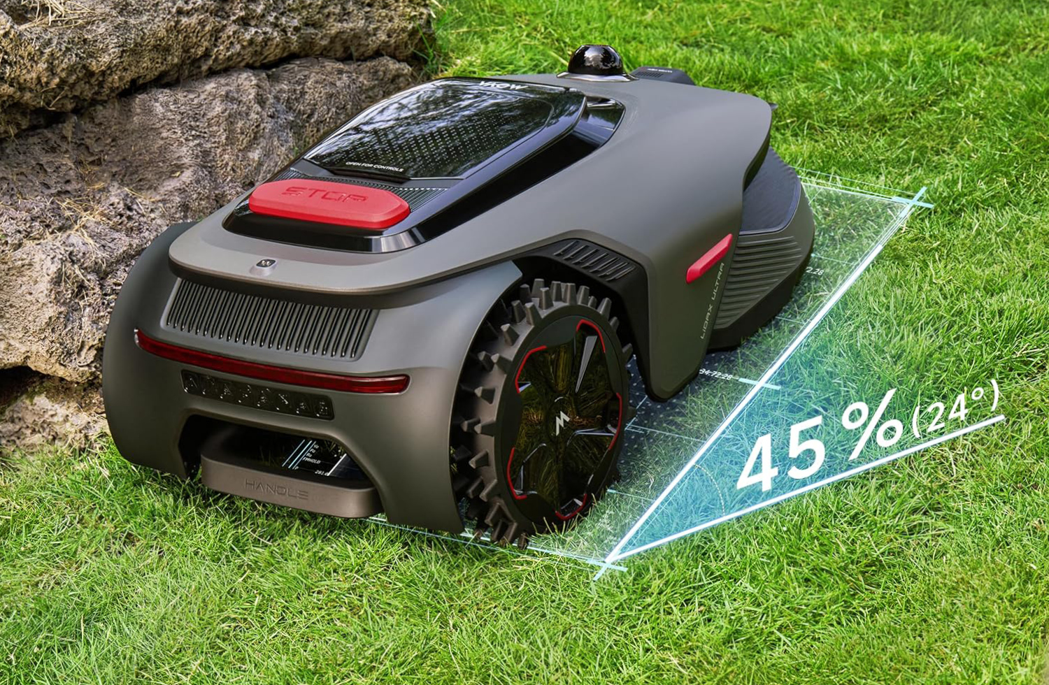 Die LiDAX Ultra Serie ist bei MOVA oberhalb der kompakten ViAX-Modelle angesiedelt. Sie richtet sich an größere Grundstücke und setzt auf eine Kombination aus 360° LiDAR und Kameraerkennung.