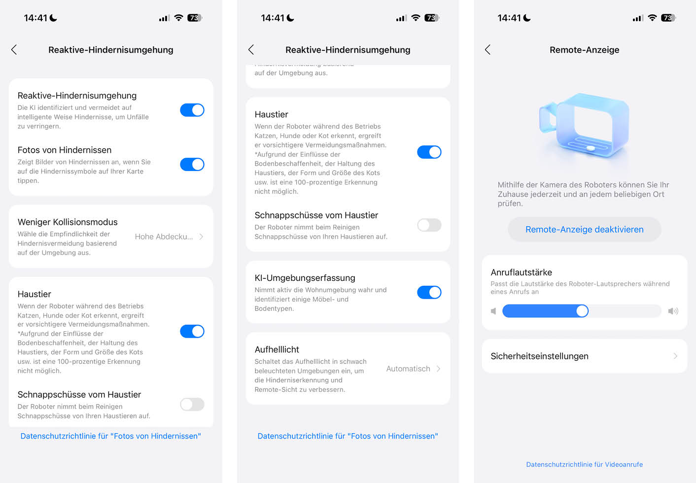 Roborock Qrevo Curv 2 Flow App KI Kamera
