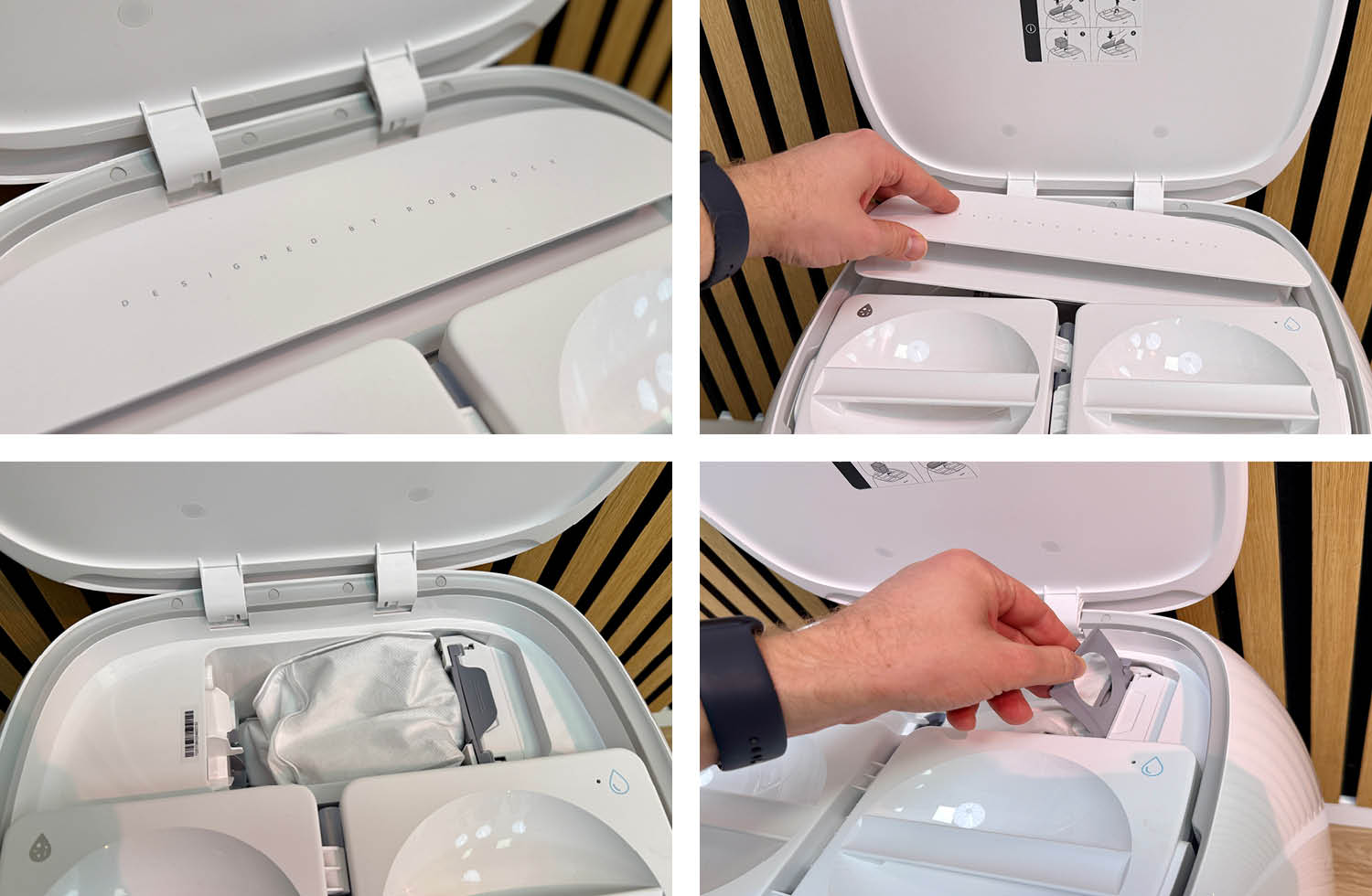 Roborock Qrevo Curv 2 Flow Design Reinigungsstation Staubbeutel