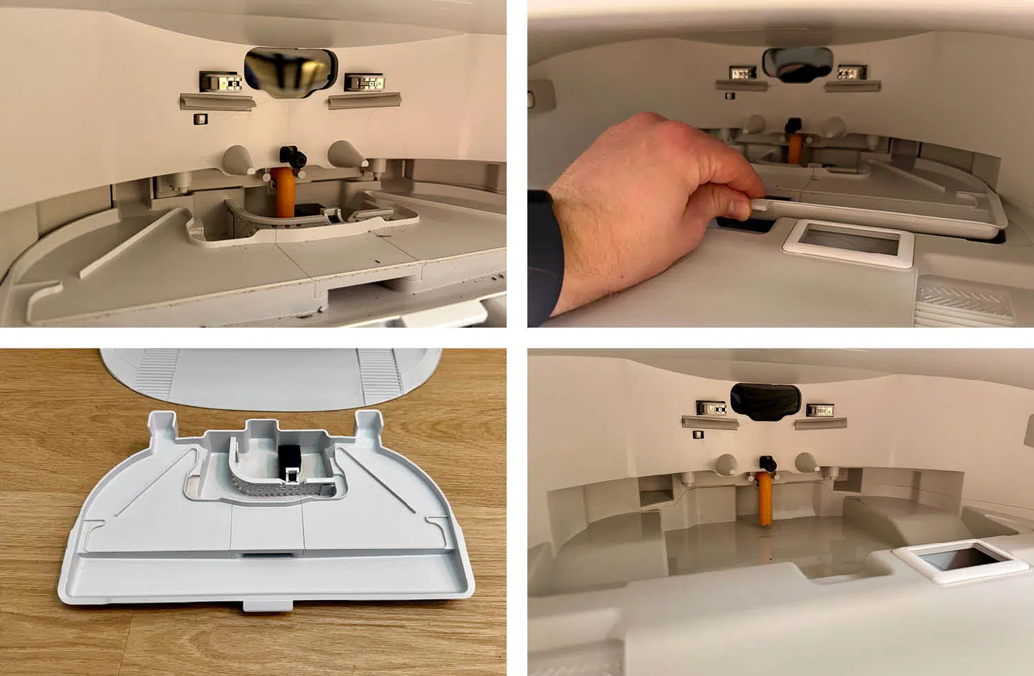 Roborock Qrevo Curv 2 Flow Design Reinigungsstation Waschschale