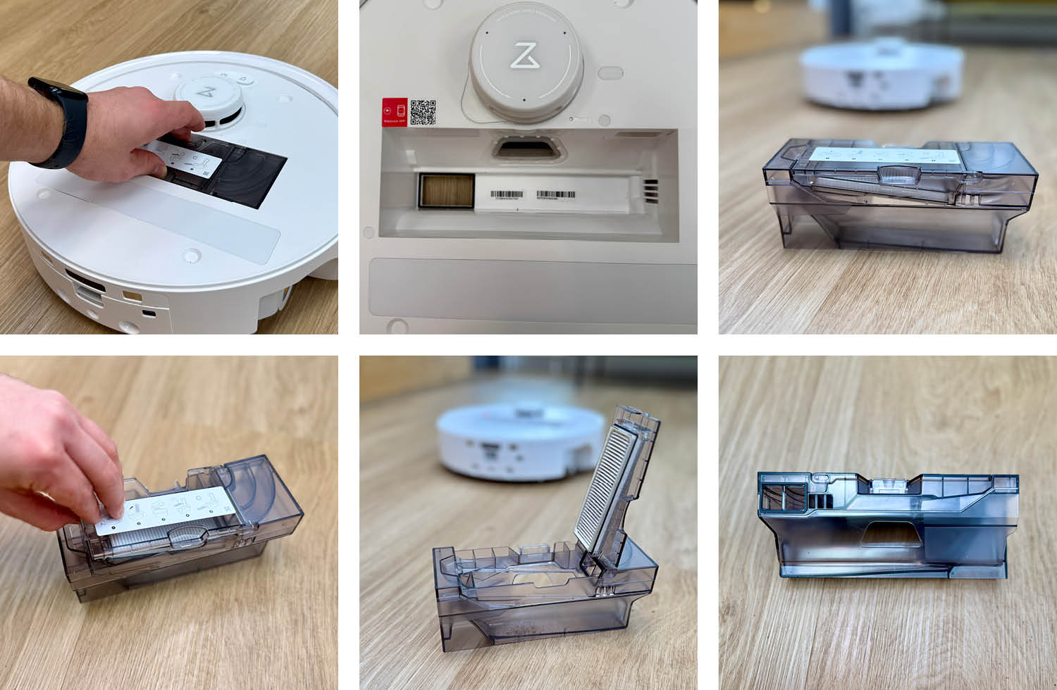 Roborock Qrevo Curv 2 Flow Design Staubbehälter