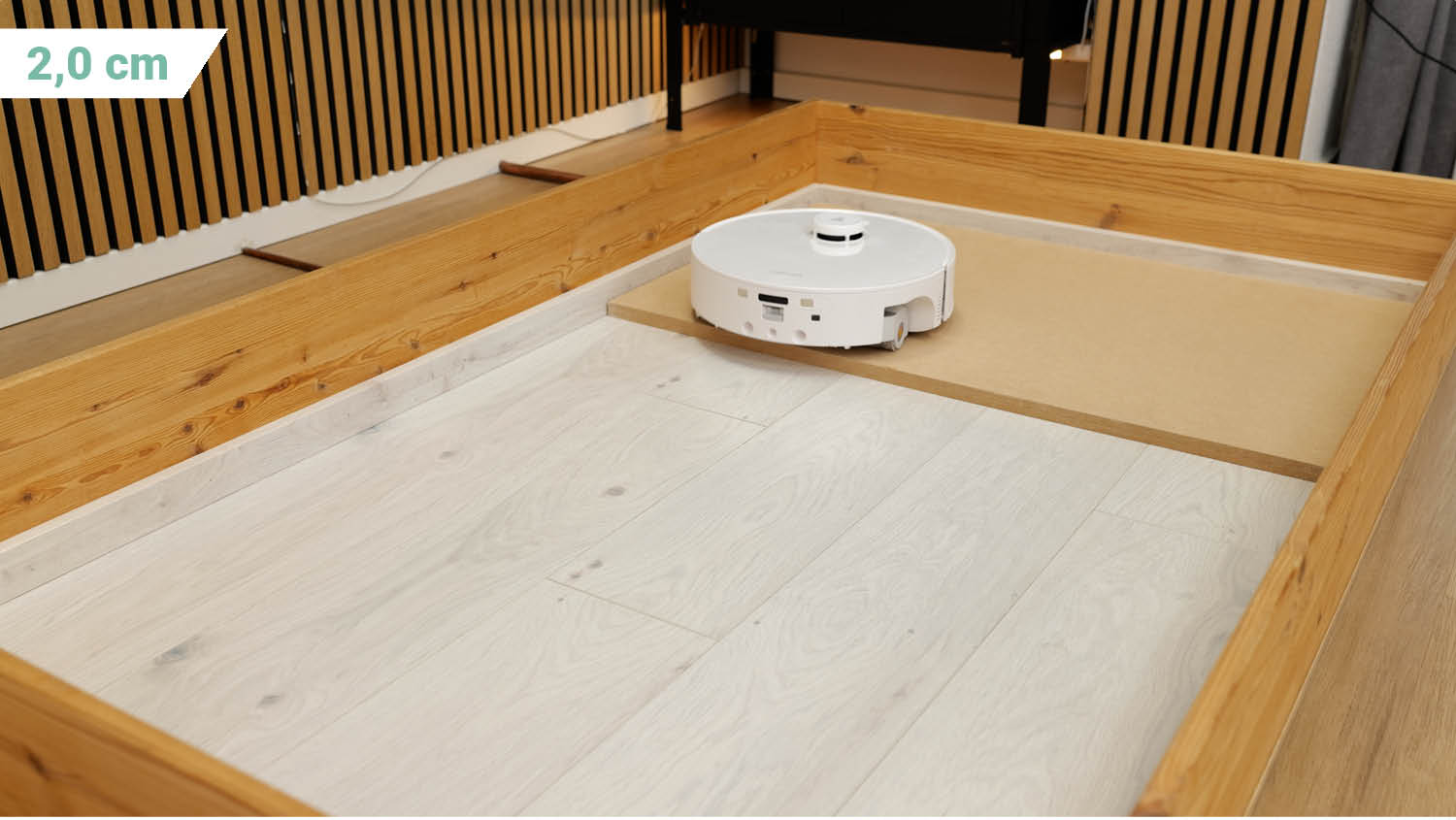 Roborock Qrevo Curv 2 Flow Hindernisse klettern